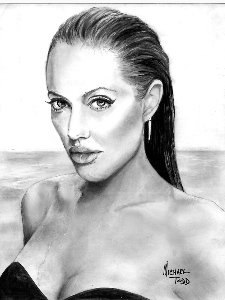 ANGELINA JOLIE by michaeltodd