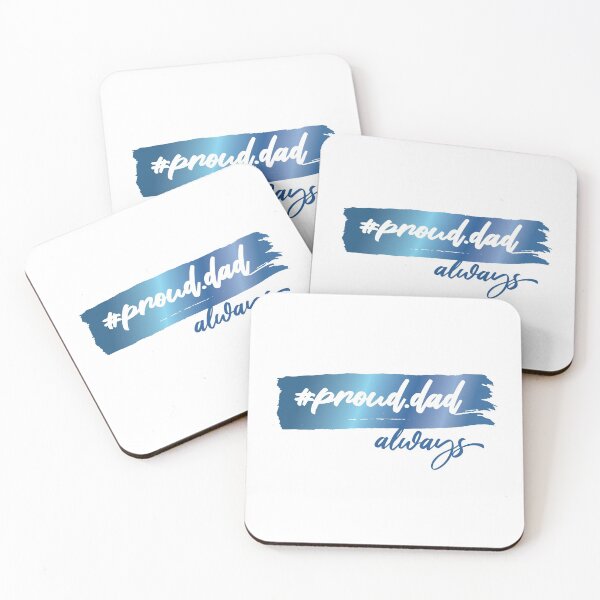 Item preview, Proud Dad Always (Faux Metallic Print) designed and sold by mLoyal.