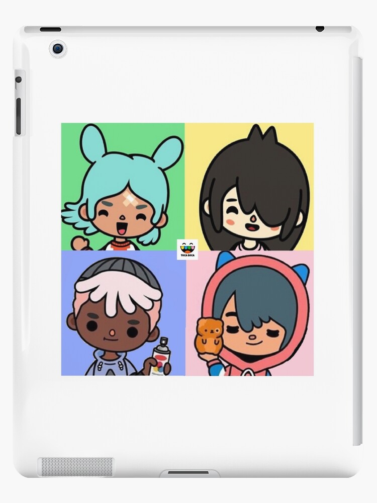 toca boca and gacha life | iPad Case & Skin