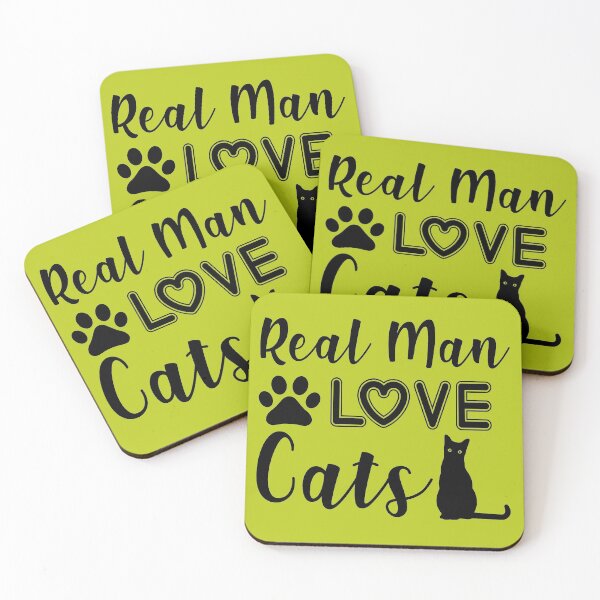 Item preview, Real man love cats designed and sold by Ebang.