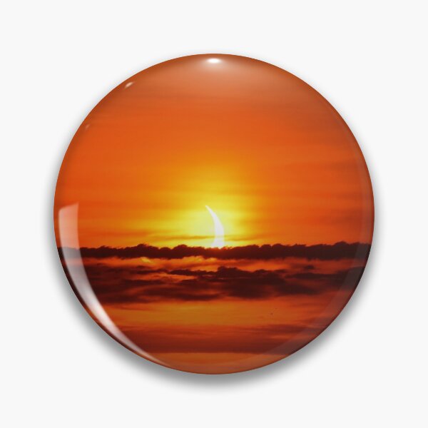 Item preview, Annular eclipse - sunrise over Lake Ontario designed and sold by momentintime97.