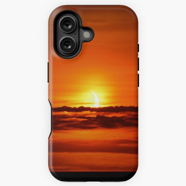Item preview, Annular eclipse - sunrise over Lake Ontario designed and sold by momentintime97.