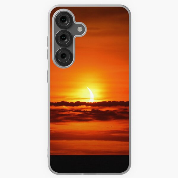Item preview, Annular eclipse - sunrise over Lake Ontario designed and sold by momentintime97.