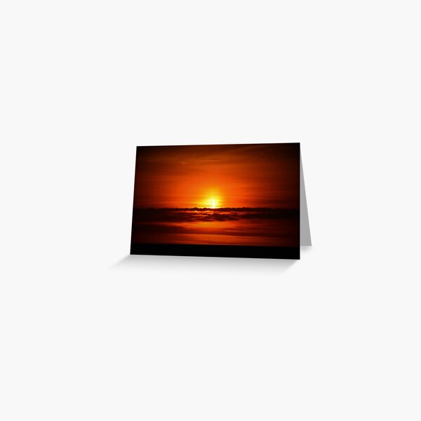 Item preview, Annular eclipse - sunrise over Lake Ontario designed and sold by momentintime97.