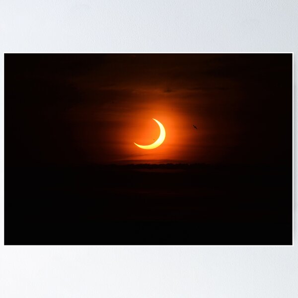 Item preview, Annular eclipse over Lake Ontario 6-10-21 designed and sold by momentintime97.