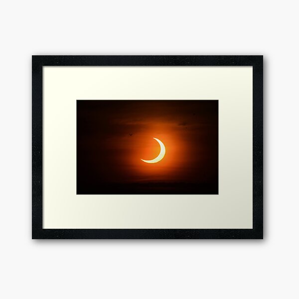 Item preview, Annular eclipse at sunrise over Lake Ontario 6-10-21 designed and sold by momentintime97.
