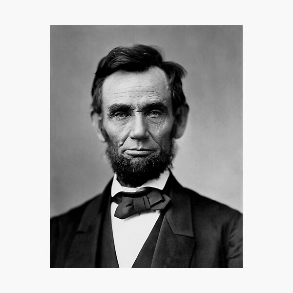 President Abraham Lincoln  Photographic Print