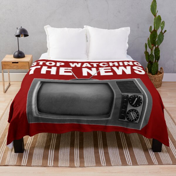 Item preview, Stop watching the Fake News, TV, Hoax designed and sold by ArtOfRebellion.