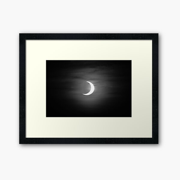 Item preview, Black and white annular eclipse - 6-10-21 designed and sold by momentintime97.