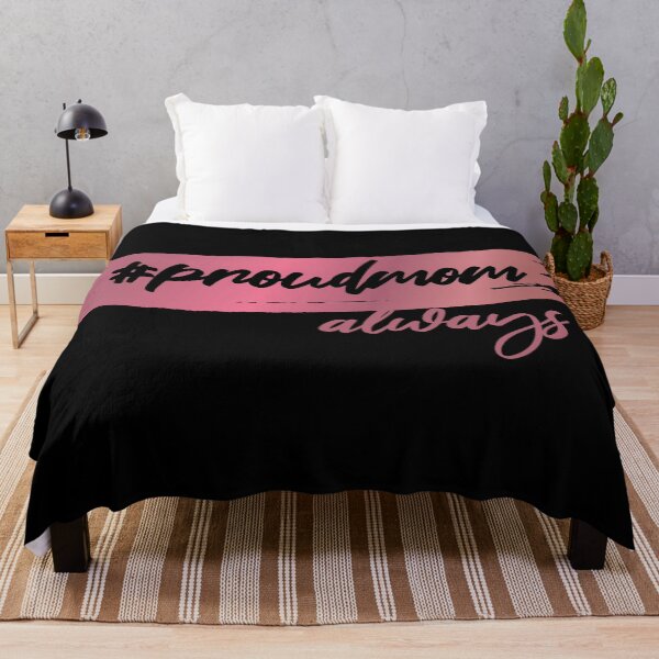 Item preview, Proud Mom Always (Faux Metallic Print) designed and sold by mLoyal.