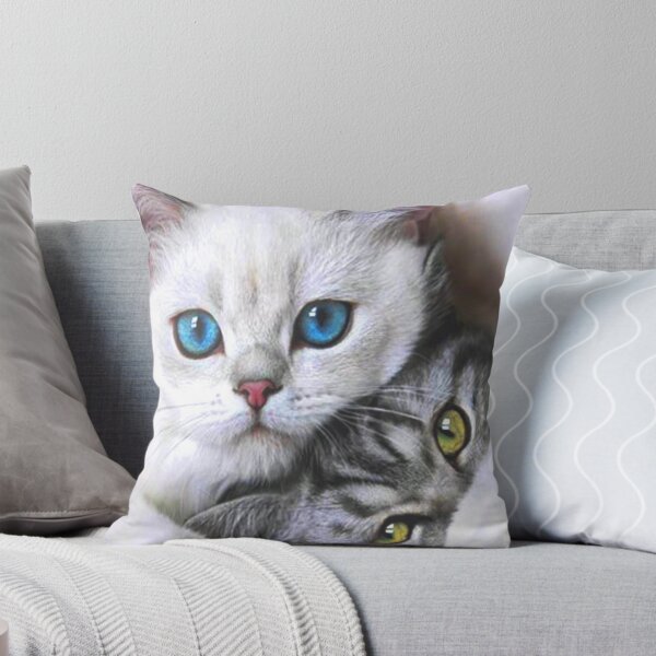 Item preview, Cute Cats with blue and green eyes designed and sold by Valdilana.