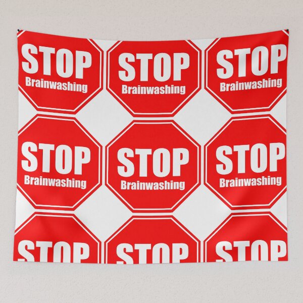Item preview, Stop Brainwashing  designed and sold by ILIA ILO.