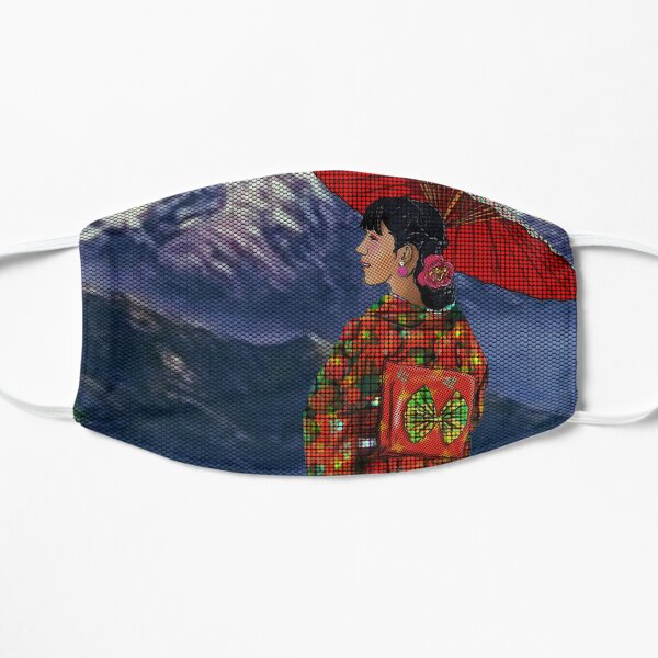 Japanese Woman 4 Flat Mask