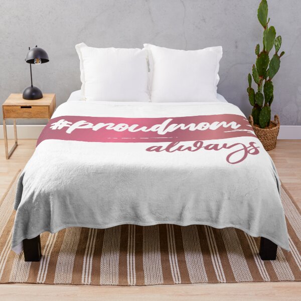 Item preview, Proud Mom Always (Faux Metallic Print) designed and sold by mLoyal.