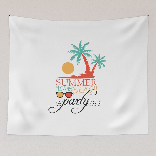 Item preview, Summer party - Summer means beach party designed and sold by cruzzcreation.
