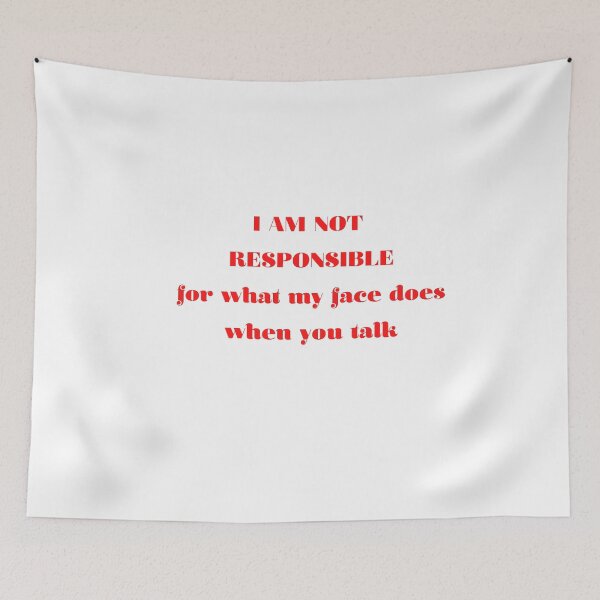 Item preview, I am not Responsible  designed and sold by JJs-Tees.