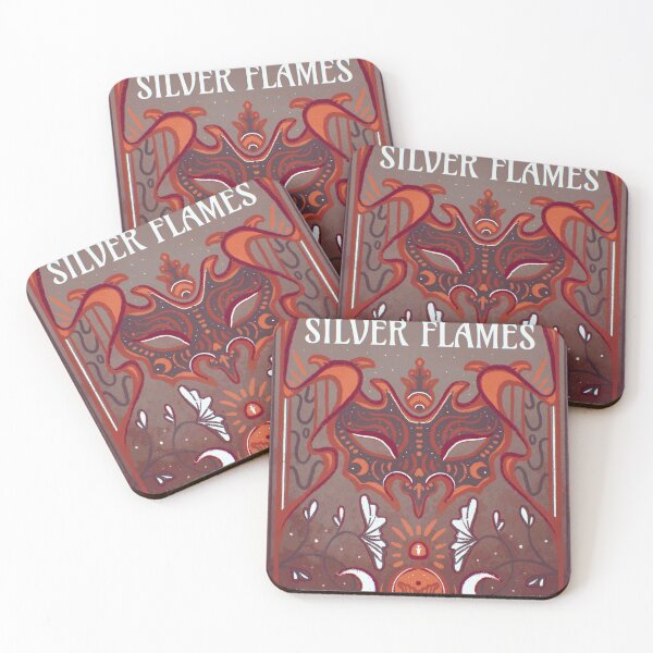 Item preview, A Court of Silver Flames Book Cover  designed and sold by Manda Lyn LaCorte.