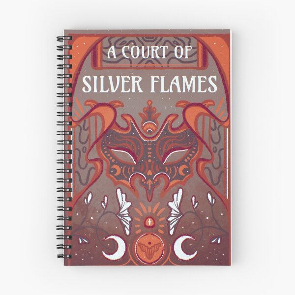Item preview, A Court of Silver Flames Book Cover  designed and sold by Manda Lyn LaCorte.