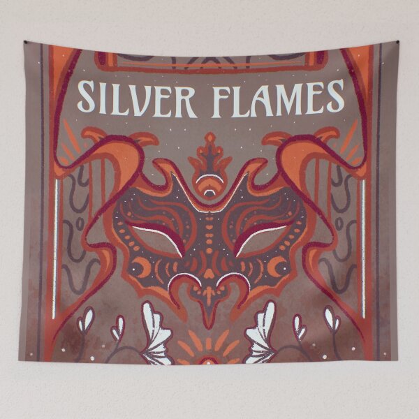 Item preview, A Court of Silver Flames Book Cover  designed and sold by Manda Lyn LaCorte.