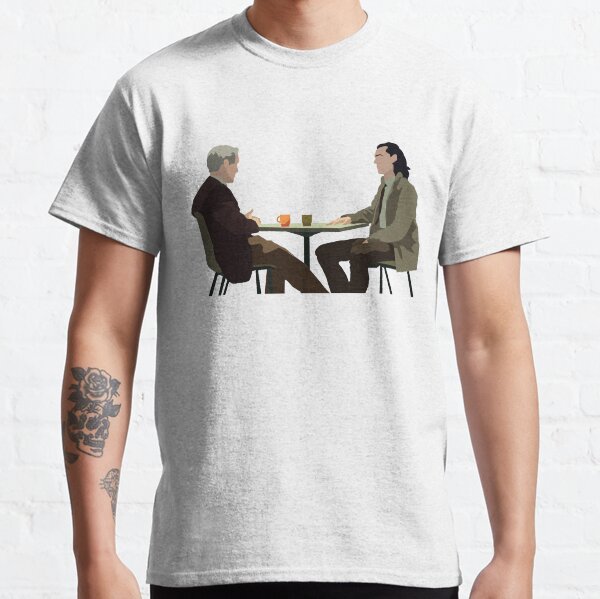 loki and mobius at a table Classic T-Shirt