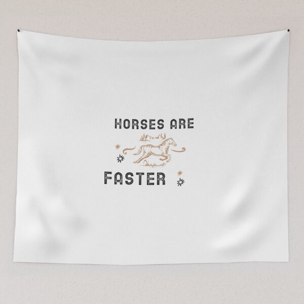 Item preview, Horses are Faster designed and sold by Saige kesl.