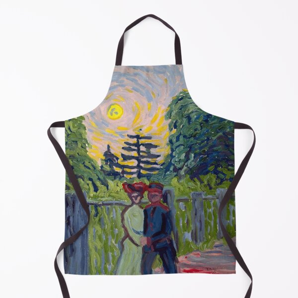 Item preview, Moonrise: Soldier and Maiden (1905) by Ernst Ludwig Kirchner designed and sold by sunny-007.