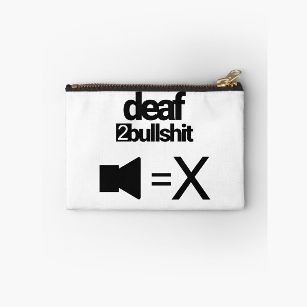 Item preview, deaf to bullshit designed and sold by tiredofwinning.
