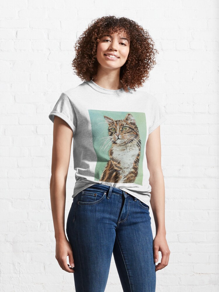 Alternate view of Tortoiseshell Cat Classic T-Shirt