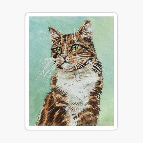 Tortoiseshell Cat Sticker
