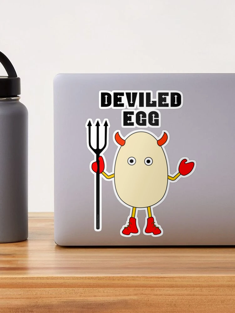 Deviled Egg Maker Gifts Deviled Egg Gift Funny Costume Recipe Throw Pillow,  18x18, Multicolor
