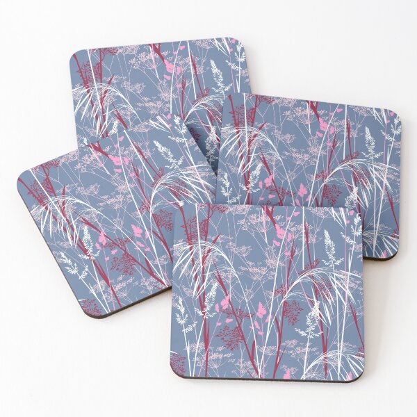 Item preview, Wild grasses - gray-red designed and sold by kobyakov.