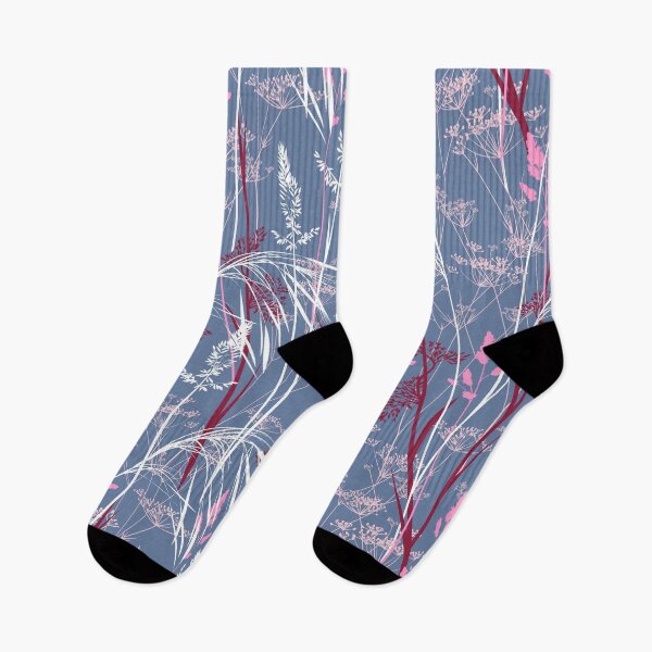 Item preview, Wild grasses - gray-red designed and sold by kobyakov.