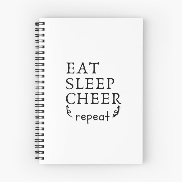 Item preview, Eat Sleep Cheer Repeat designed and sold by WearYourMood.