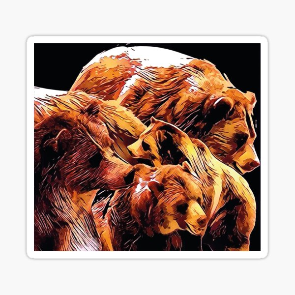 Sleuth of Bears Sticker