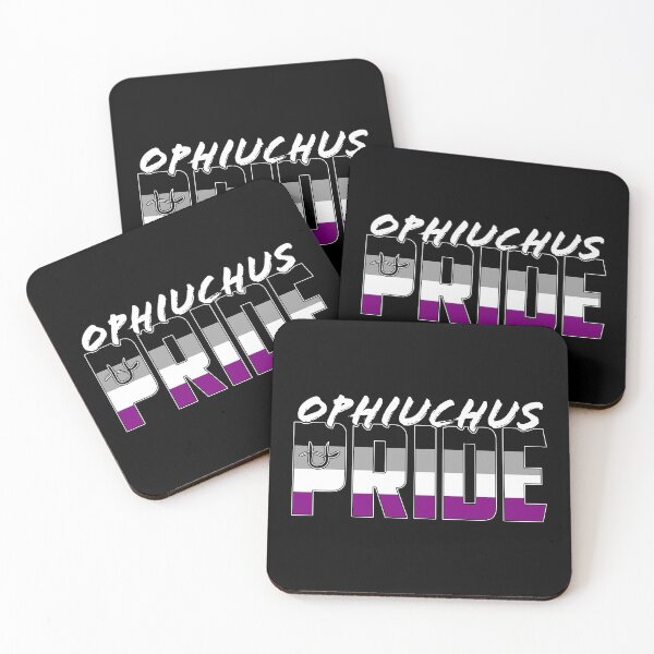 Item preview, Ophiuchus Asexual Pride Flag Zodiac Sign designed and sold by Patrick Hiller.