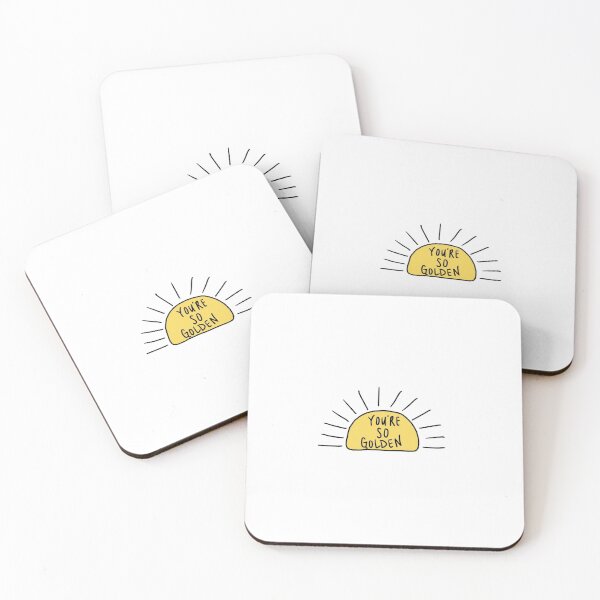 Item preview, Golden sticker (Harry Styles “Golden”) designed and sold by dumplingdoodle.