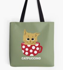 Catpuccino Tote Bag