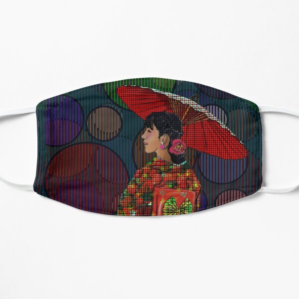 Japanese Woman 2 Flat Mask