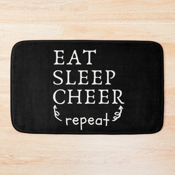 Item preview, Eat Sleep Cheer Repeat designed and sold by WearYourMood.