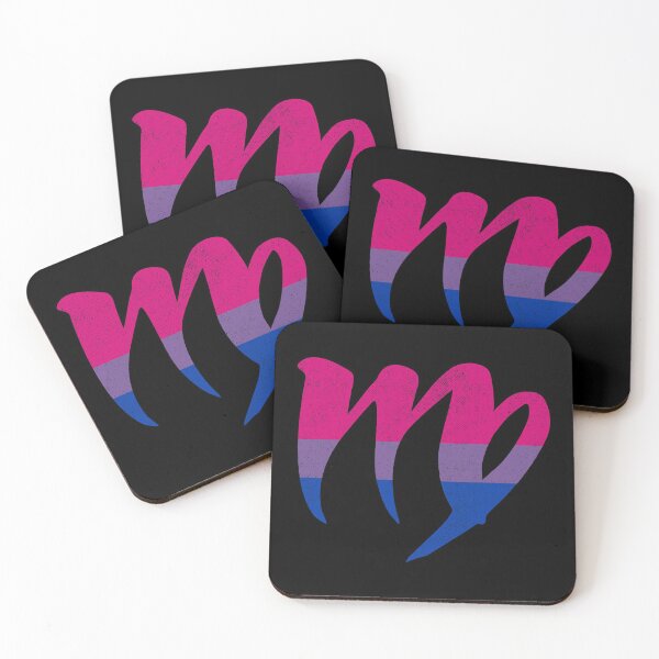 Item preview, Bisexual Pride Flag Virgo Zodiac Sign designed and sold by Patrick Hiller.
