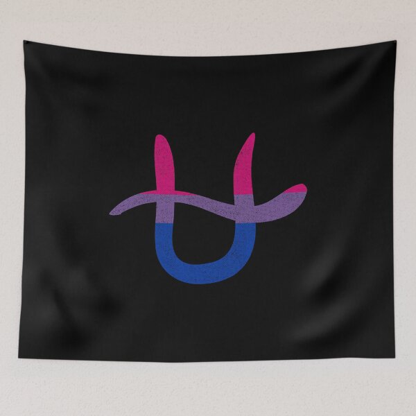 Item preview, Bisexual Pride Flag Ophiuchus Zodiac Sign designed and sold by Patrick Hiller.