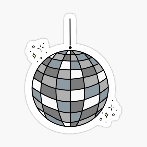 Mirrorball Sticker