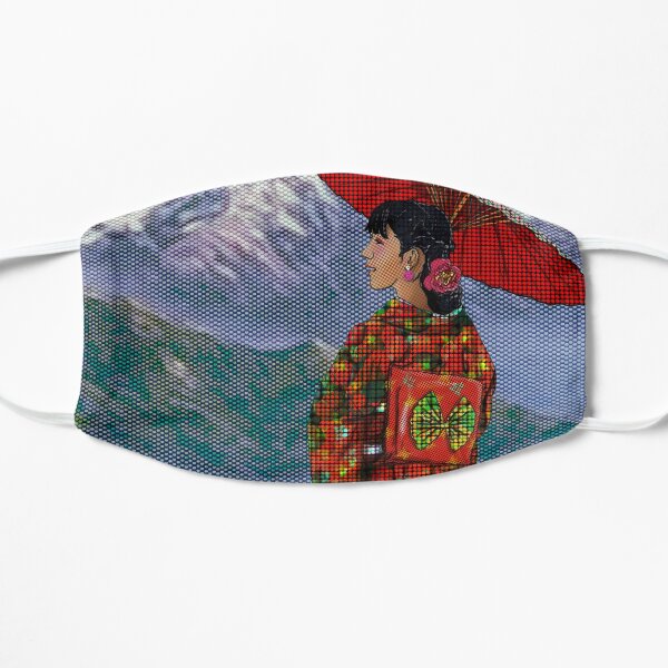 Japanese Woman 3 Flat Mask