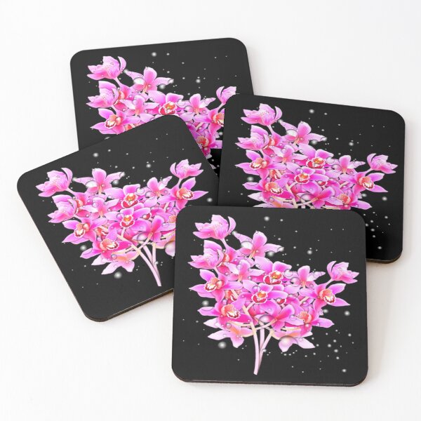 Item preview, Beautiful Pink Orchids Flower Design designed and sold by Zareen Sayyed.