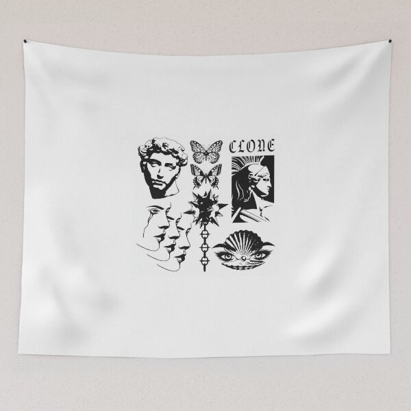 Item preview, Vices #2 (Collage of attributes of various vicious traits of people) designed and sold by Vaseledad.