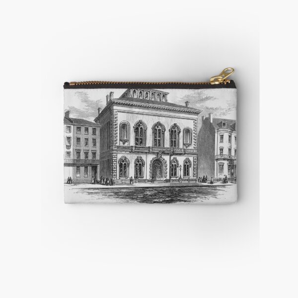 Item preview, Boston Public Library Engraving - 1858 designed and sold by warishellstore.