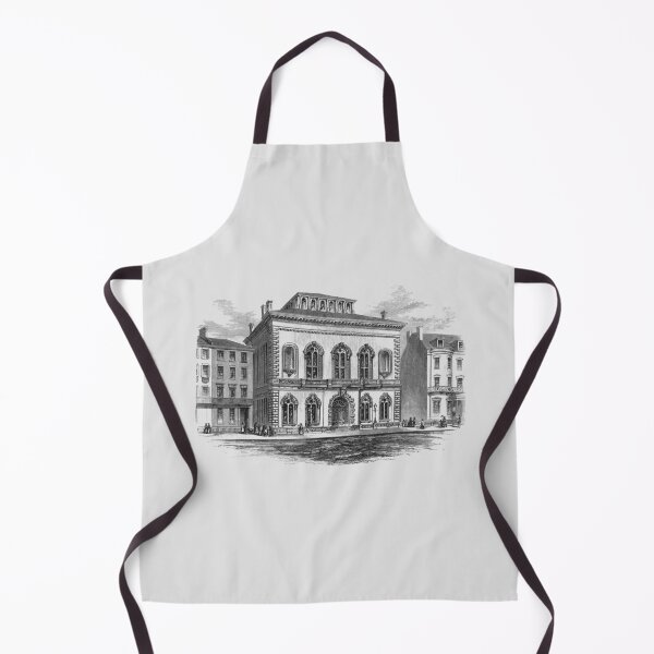 Item preview, Boston Public Library Engraving - 1858 designed and sold by warishellstore.