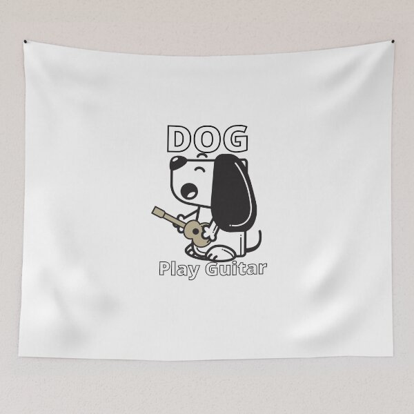 Item preview, Dog Play Guitar designed and sold by JoLiShop.