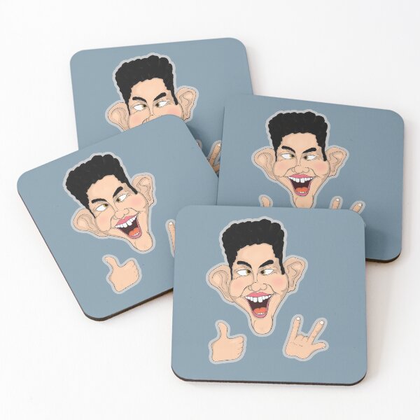 Item preview, funny picture of a curly-haired guy designed and sold by Prof209.