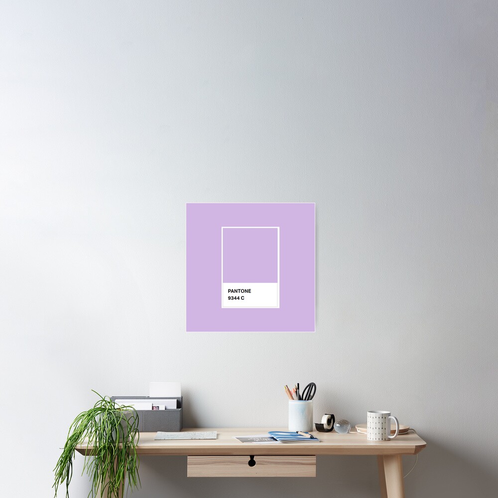 "Pantone Colour 9344 C" Poster for Sale by DiabhalsDau | Redbubble